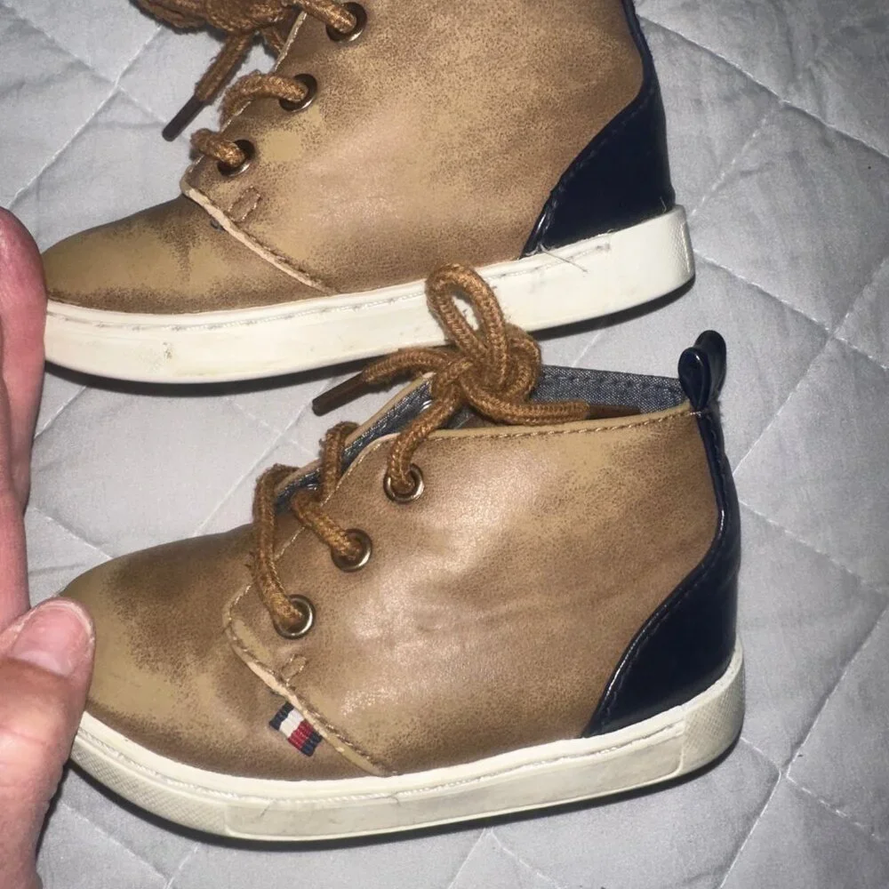 Tommy Hilfiger Ken Chukka boot cognac‎ kids 7